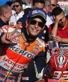 Marc Marquez con su Honda