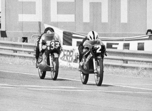 Nieto Sheene Derbi Jarama 1971 125cc primer título piloto español gp