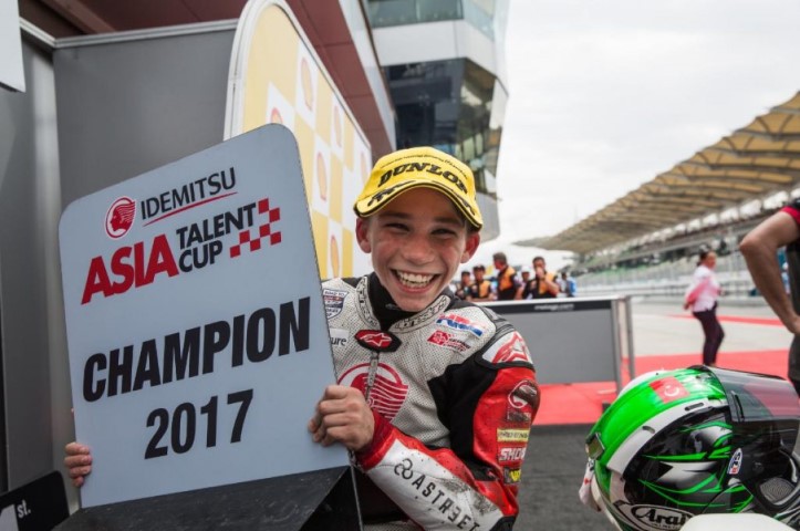 Denniz Oncu asia talent cup honda