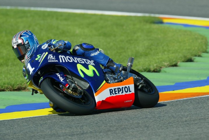 Dani Pedrosa Valencia 2005 Honda 250cc numero 1