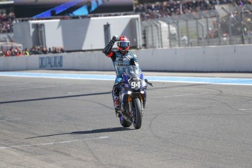 Mike Di Meglio con la GMT94, durante la pasada temporada del EWC