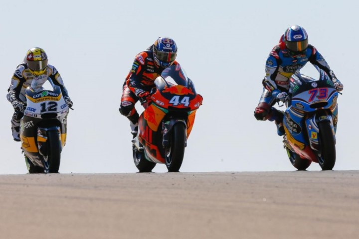 Alex Marquez Miguel Oliveira Kalex KTM Luthi Aragon