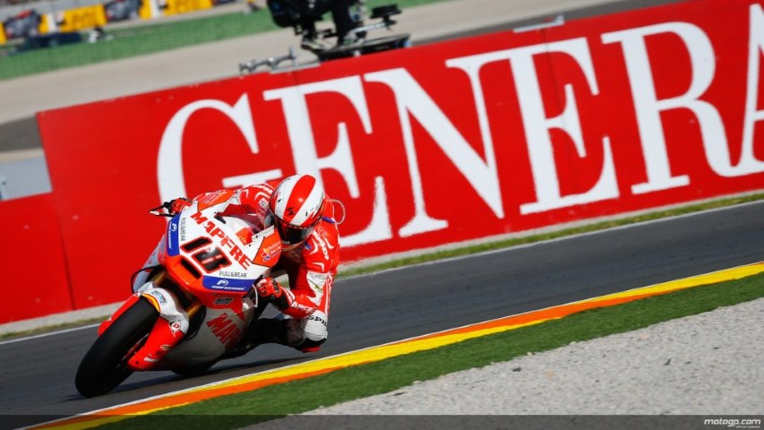 Nico Terol Suter ganando ultima carrera valencia 2013