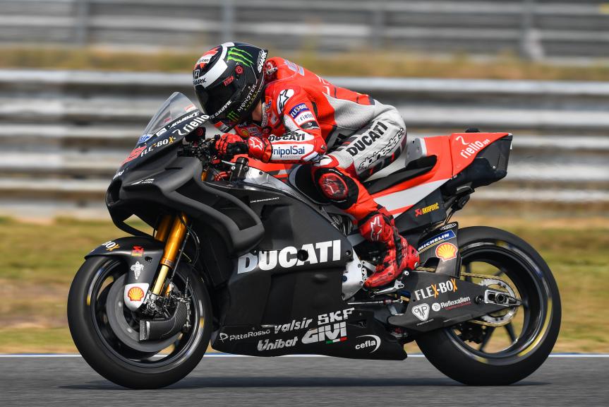 Lorenzo Ducati test 2018