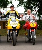 Goodwood Festival of Speed 2015 Surtees Rossi Roberts Agostini foto yamaha