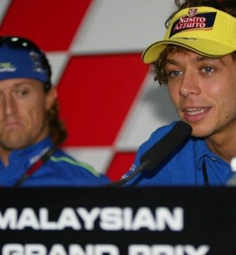 rossi gibernau rivales no amigos rueda prensa sepang 2004 motogp