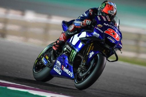 viñales yamaha qatar test 2018 gp motogp