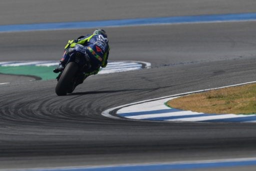 rossi yamaha motogp test buriram