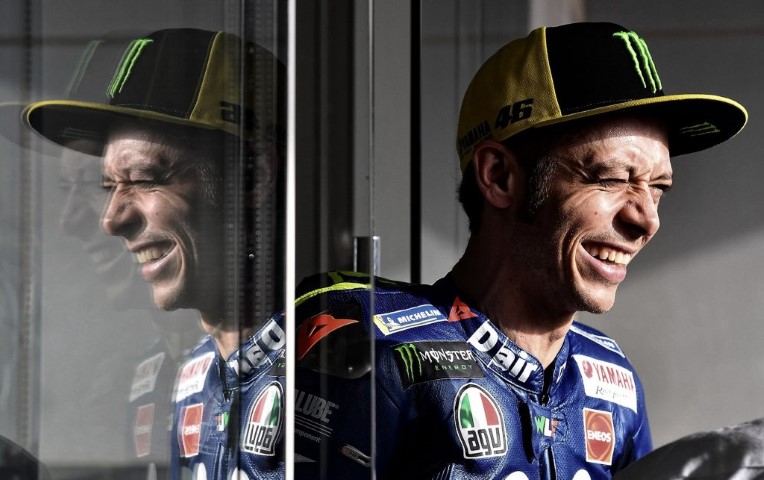 Valentino Rossi (ITA)<br /> Movistar Yamaha MotoGP<br /> Yamaha<br /> MotoGP<br /> GP Qatar 2018 (Circuit Losail