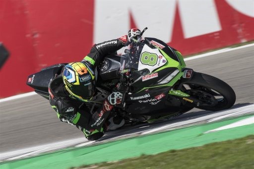 Mika Pérez, durante la jornada del viernes en Assen