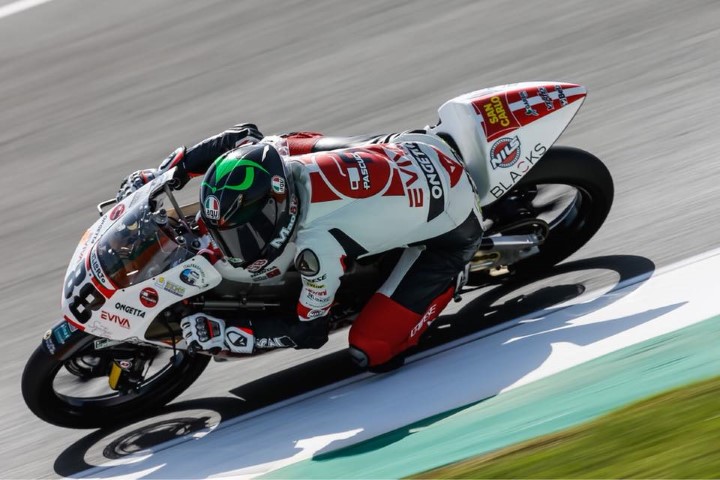 Matteo Patacca, durante esta temporada del FIM CEV