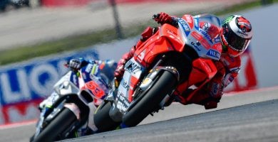 Lorenzo insinúa que Rossi le copió los entrenamientos