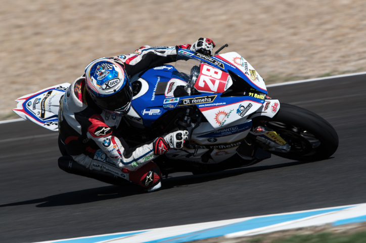 Markus Reiterberger, durante un wild card con BMW en STK 1000 en 2017