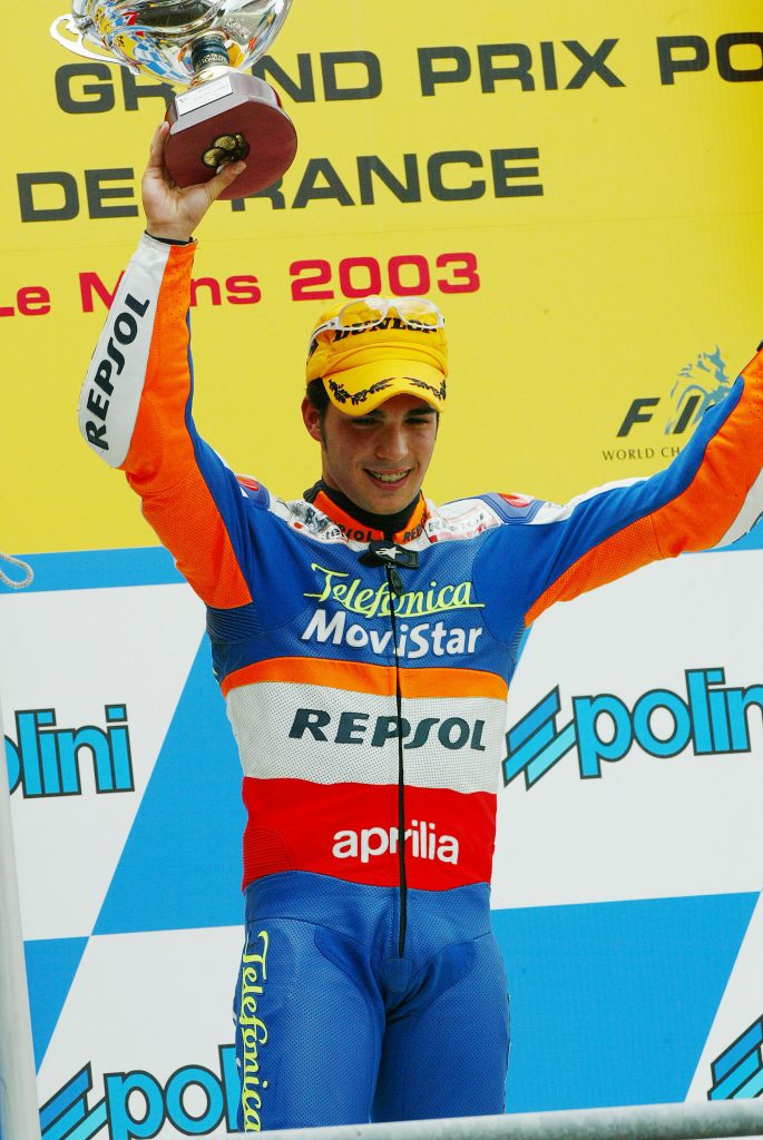 Toni Elias Le Mans 2003 250cc