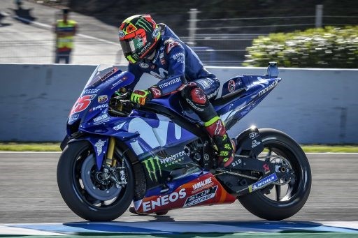 Maverick Viñales, en Jerez