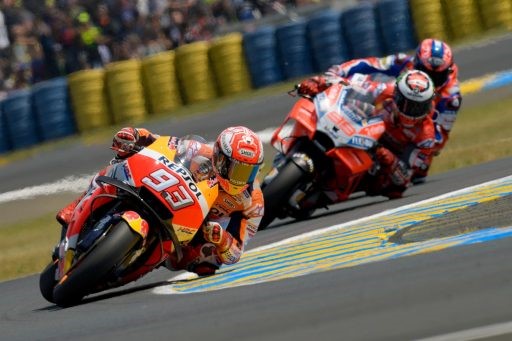 marquez honda le mans motogp