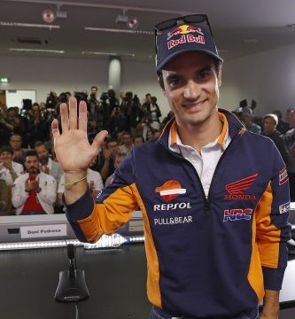 pedrosa saluda