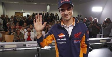 pedrosa saluda