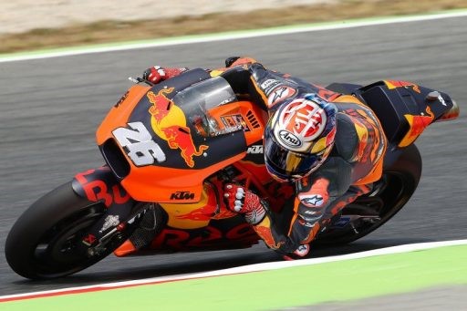 Dani Pedrosa KTM test