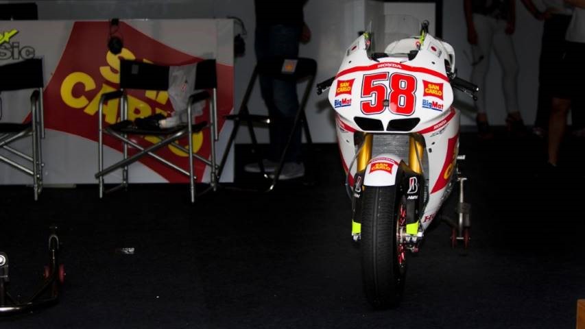 Simoncelli moto honda rc213v