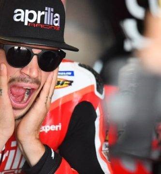 Scott REDDING aburrido GBR Aprilia Racing Team Gresini APRILIA MotoGP GP Aragon 2018 (Circuit Motorland Aragon) 21-23.09.2018 photo: MICHELIN