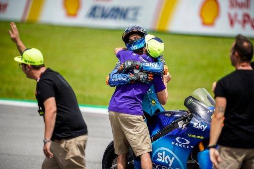 Rossi y Marini victoria Sepang 2018