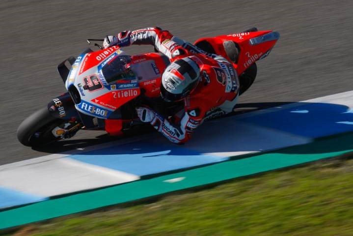 danilo petrucci andrea dovizioso motogp ducati test jerez