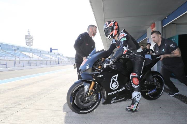 fabio quartararo motogp petronas yamaha test jerez