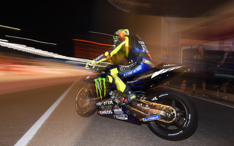 VALENTINO ROSSI ITA YAMAHA FACTORY RACING YAMAHA MotoGP Test Doha 2019 (Circuit Losail) 23-25.02.2019 photo: MICHELIN