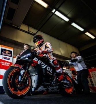 dazn marc márquez motogp worldsbk jerez test box