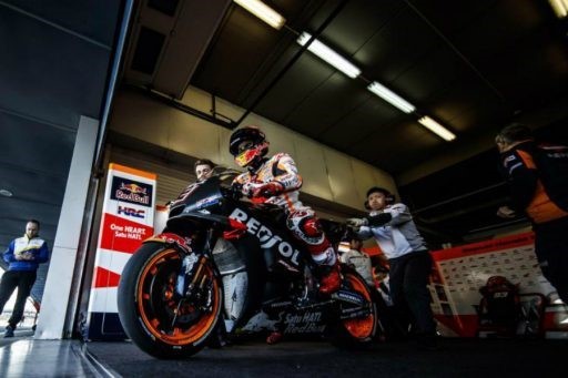 dazn marc márquez motogp worldsbk jerez test box