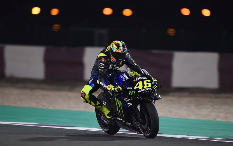 VALENTINO ROSSI ITA YAMAHA FACTORY RACING YAMAHA MotoGP Test Doha 2019 (Circuit Losail) 23-25.02.2019 photo: MICHELIN