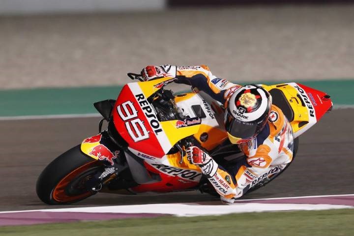 jorge lorenzo repsol honda motogp hrc qatar gp test pretemporada