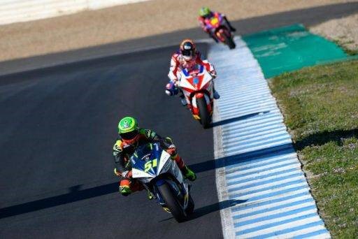 eric granado motoe circuito de jerez angel nieto test alex de angelis kenny foray