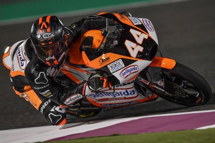 marc márquez motogp qatar gp aron canet moto3 lorenzo baldassarri moto2