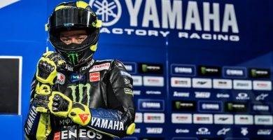 valentino rossi luca marini motogp qatar test yamaha monster energy