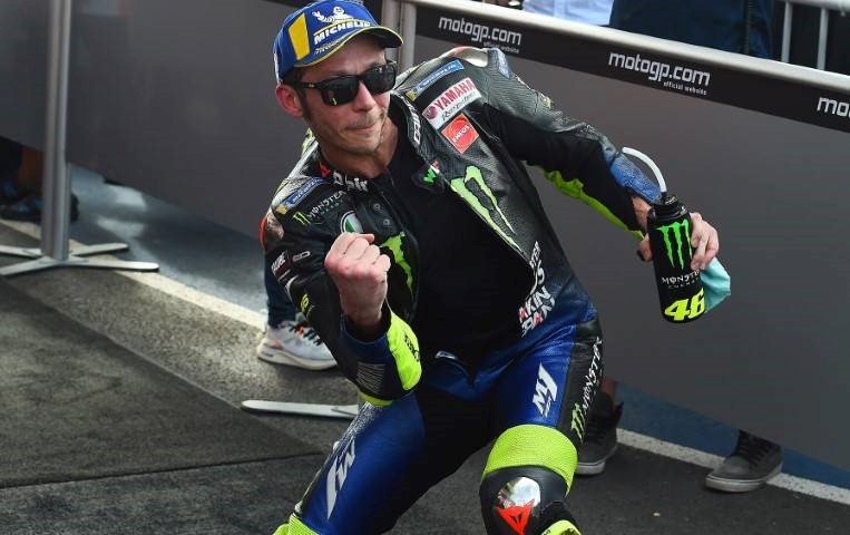VALENTINO ROSSI ITA<br /> YAMAHA FACTORY RACING<br /> YAMAHA<br /> MotoGP<br /> GP Argentina 2019 (Circuit Termas de Rio Hondo)<br /> 28-31.03.2019<br /> photo: MICHELIN