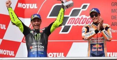 Rossi Marquez MotoGP Argentina podios