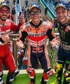 Márquez Rossi victorias podios ganador