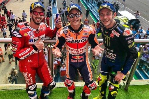 Márquez Rossi victorias podios ganador