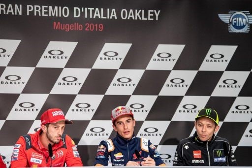 rueda de prensa, marc marquez,, andrea dovizioso, valentino rossi, motogp