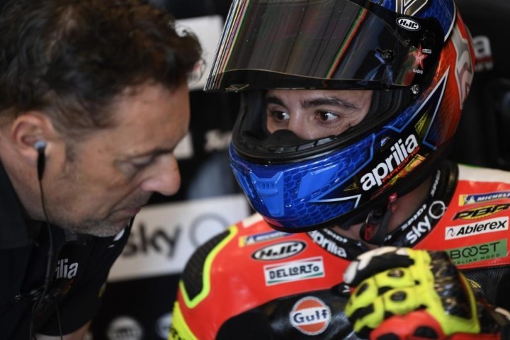 Aleix Espargaró Andrea Iannone Aprilia MotoGP