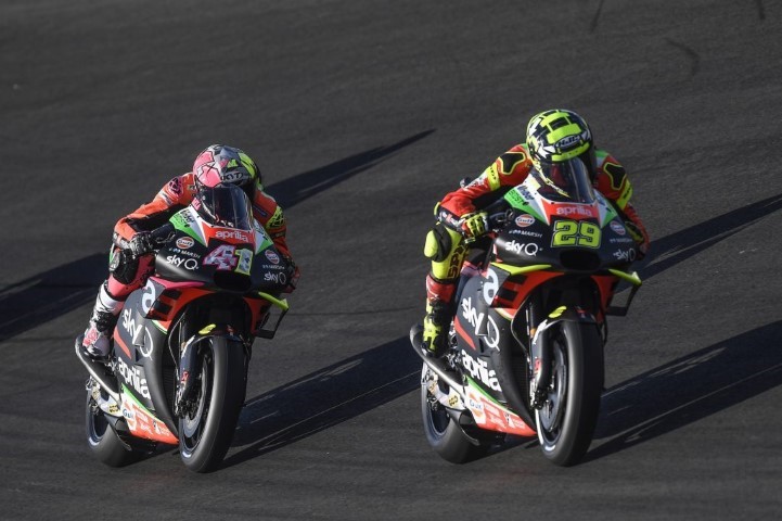Aleix Espargaró Andrea Iannone Aprilia