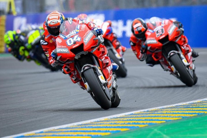 Andrea Dovizioso Marc Márquez Ducati Honda Danilo Petrucci MotoGP Le Mans