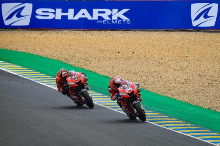 Ducati Andrea Dovizioso Danilo Petrucci MotoGP Michele Pirro
