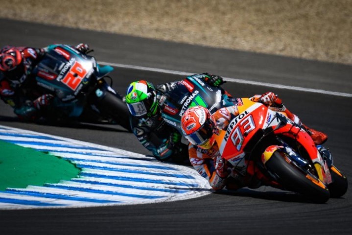 Marc Márquez Repsol Honda Jerez MotoGP Francia Le Mans Valentino Rossi Quartararo Morbidelli Rins Viñales