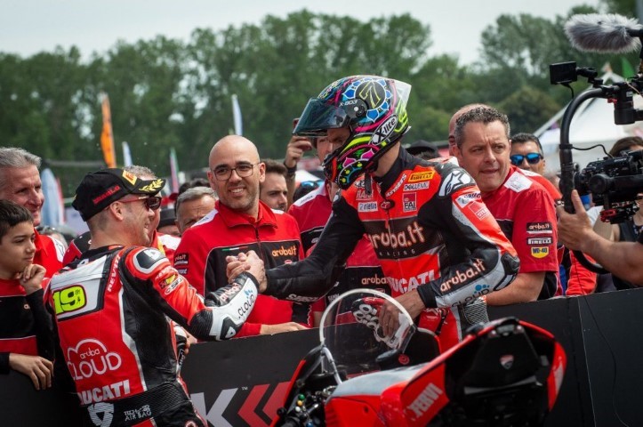 chaz davies, ducati, alvaro bautista, wsbk