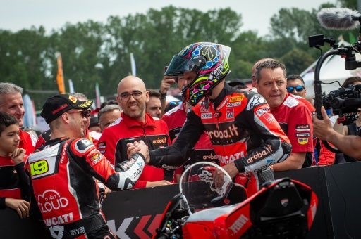 chaz davies, ducati, alvaro bautista, wsbk
