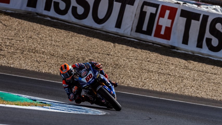 Michael Van der Mark Yamaha Jerez