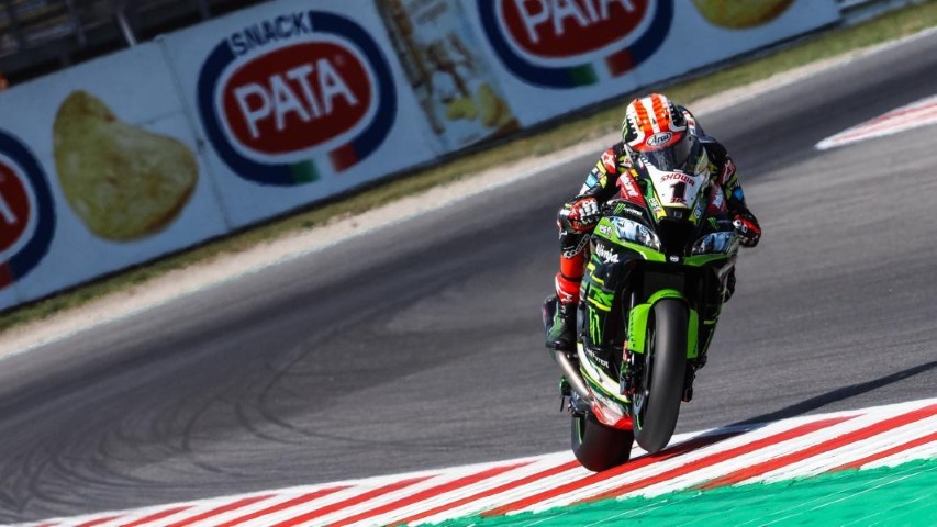 Jonathan Rea Kawasaki WorldSBK Álvaro Bautista Ducati Misano